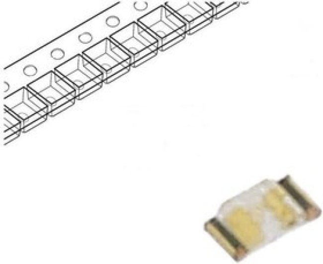 KPG-1005ZGC-5MAV, LED; SMD; 0402; green; 120?280mcd; 1x0.5x0.2mm; 140°; reel