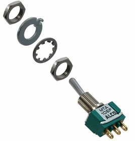 MTA106F, Toggle Switches SPDT ON-NONE-(ON) WR MTA106F, Toggle Switches SPDT ON-NONE-(ON) WR