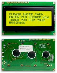 NHD-0420DZ-FL-YBW-33V3, LCD Character Display Modules &amp; Accessories STN-Y/G Transfl 98.0 x 60.0