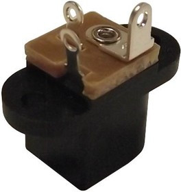 DC13A, Разъем Питания DC, Гнездо, 5 А, 2.1 мм, Монтаж в Панель, Быстрое Соединение