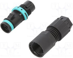 THB.381.B3E, Разъем: питания AC, зажим под винт, "мама", TH381, 7-8мм, 400В