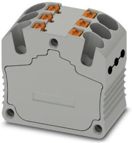 3002899, DIN Rail Terminal Blocks PTFIX 18X1,5-G VT 1.5mm2 adhesive mnt