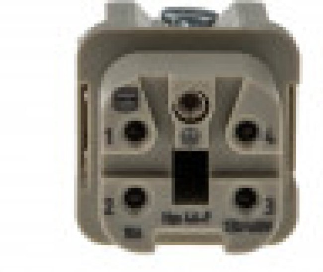 T2111063201-007, HEAVY DUTY INSERT, RCPT, 6POS, 12AWG