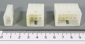 Гнездо питания на кабель, TU, 3 контакта, шаг 6,3мм, TU-1x3F; №10533 гн пит TU\1x 3\P6,3\каб\\TU-1x3F конт[11]