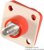 SLPRATPSR, Heavy Duty Power Connectors 5.7mm SL+ rcpt screw thread, red SLPRATPSR, Heavy Duty Power Connectors 5.7mm SL+ rcpt screw thread, red