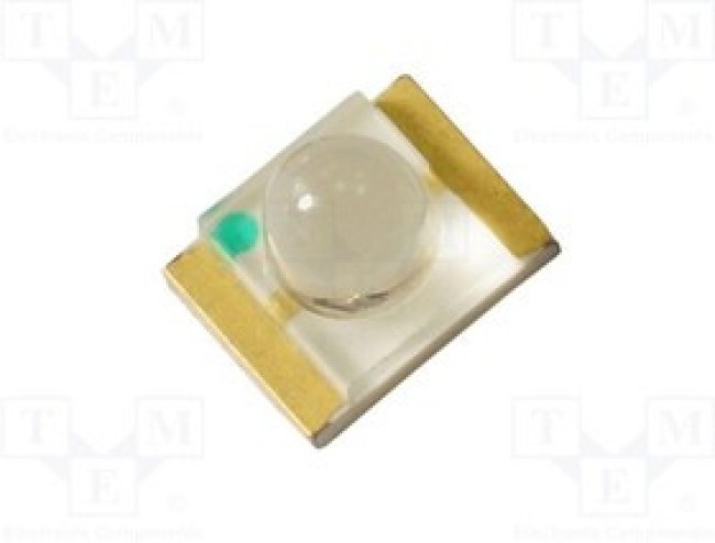 QBLP653-AG1, LED; SMD; 1208; green; 500?2000mcd; 3.2x2.4x2.5mm; 15°; 1.7?2.5V