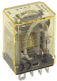 RH2B-ULD-DC24V, RELAY, DPDT, 110VAC, 30VDC, 10A