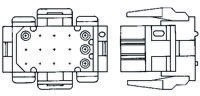 1-640519-0, Rectangular Connectors HousIngs