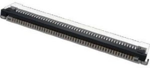 F304-1A7H1-11010-E100, FFC / FPC разъем, R/A, 0.5 мм, 10 контакт(-ов), Гнездо, F304, Поверхностный Монтаж, Низ