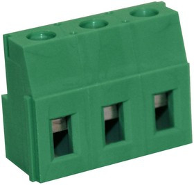 CTBP01HL/3, Клеммная колодка типа провод к плате, 7.62 мм, 3 вывод(-ов), 26 AWG, 12 AWG, 2.3 мм², Винт CTBP01HL/3, Клеммная колодка типа провод к плате, 7.62 мм, 3 вывод(-ов), 26 AWG, 12 AWG, 2.3 мм², Винт