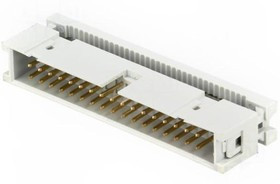 DS1015-34NN0A, Вилка, IDC, "папа", PIN: 34, IDC, на шлейф, 1,27мм, позолота