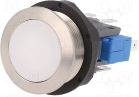 3-102-788, Переключатель: антивандальный, Пол: 2, SPDT, 0,1A/30ВDC, IP67, RGB