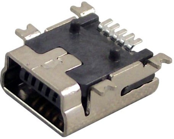 L-KLS1-229-5FB-B, Разъем мини USB угловой SMD