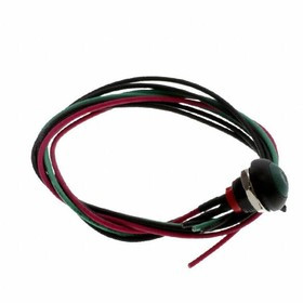 PB6B2FM6M1CAL06Y500, Pushbutton Switches PB OFF/ON FC Green Grn LED IP68 .5m LHS