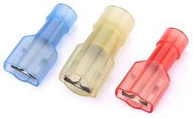 РПИ-М(н) 1,5-(6,3) (РПИ-М(н) 1.5-7-0.8), Разъем плоский полностью изолированный (мама) красный 0.5-1 РПИ-М(н) 1,5-(6,3) (РПИ-М(н) 1.5-7-0.8), Разъем плоский полностью изолированный (мама) красный 0.5-1