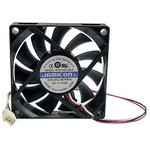 KF0715B1HM-R, Вентилятор 70х70х15 B(подшипник) 12V (с датчиком тахометра) KF0715B1HM-R, Вентилятор 70х70х15 B(подшипник) 12V (с датчиком тахометра)