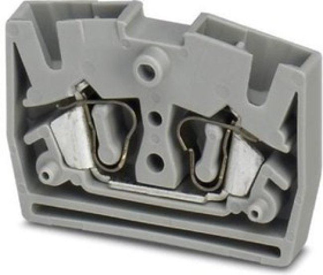 3244041, DIN Rail Terminal Blocks MSB 2.5-F GRAY W/FLANGE