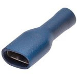 РППИ-М 2.5-(6.3) (РППИ-М 2.5-7-0.8), Разъем плоский полностью изолированный (мама) синий 1.5-2.5 мм² РППИ-М 2.5-(6.3) (РППИ-М 2.5-7-0.8), Разъем плоский полностью изолированный (мама) синий 1.5-2.5 мм²