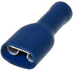 РППИ-М 2.5-(6.3) (РППИ-М 2.5-7-0.8), Разъем плоский полностью изолированный (мама) синий 1.5-2.5 мм² РППИ-М 2.5-(6.3) (РППИ-М 2.5-7-0.8), Разъем плоский полностью изолированный (мама) синий 1.5-2.5 мм²