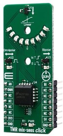 MIKROE-4106, RR111-1DC2- 331/RR121-1A23- 311/RR121-3C63-311/LM3914 Hall Effect Sensor Click Board Au MIKROE-4106, RR111-1DC2- 331/RR121-1A23- 311/RR121-3C63-311/LM3914 Hall Effect Sensor Click Board Au