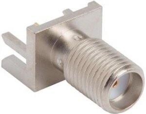 901-9850, RF Connectors / Coaxial Connectors END MT PCB JCK Ni