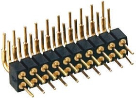 832-80-010-20-001101, Right Angle Through Hole Pin Header, 10 Contact(s), 2.0mm Pitch, 2 Row(s), Unshrouded 832-80-010-20-001101, Right Angle Through Hole Pin Header, 10 Contact(s), 2.0mm Pitch, 2 Row(s), Unshrouded