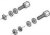 5207719-2, AMPLIMITE Series Screw Lock For Use With D-Sub Connector 5207719-2, AMPLIMITE Series Screw Lock For Use With D-Sub Connector