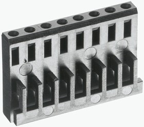 926476-3, AMPMODU MOD IV Female Connector Housing, 2.54mm Pitch, 6 Way, 2 Row