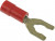 19099-0013, Terminals SNAP SPADE STUD 8 18-22 AWG