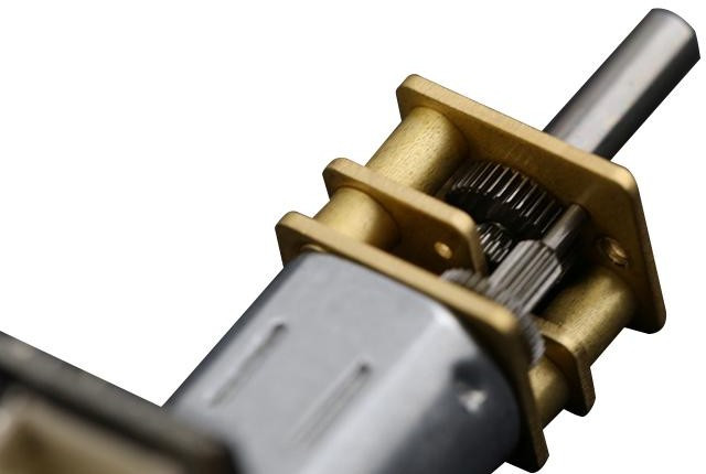 DFR0399, Двигатель DC, с редуктором,с контроллером, 3,5-8ВDC, 75 1, 40мА