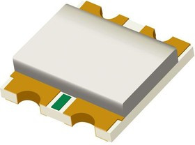 598-8410-207CF, Светодиод, Красный, Зеленый, SMD (Поверхностный Монтаж), 140 °, Квадратная, R 20мА, G 20мА