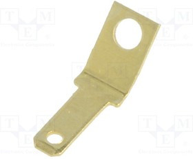 KEYS2004, Наконечник: плоский, 2,8мм, 0,5мм, "папа", M2, винтами, латунь