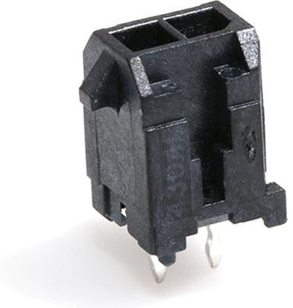 43045-0214, Micro-Fit 3.0 Series Straight Through Hole PCB Header, 2 Contact(s), 3.0mm Pitch, 2 Row(s), Shrouded 43045-0214, Micro-Fit 3.0 Series Straight Through Hole PCB Header, 2 Contact(s), 3.0mm Pitch, 2 Row(s), Shrouded