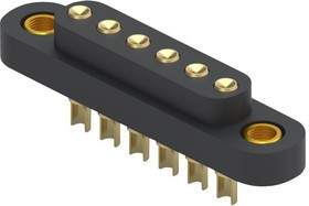 868-10-006-00-012000, CONNECTOR, HEADER, 6POS, 4MM, SOLDER