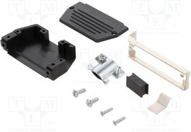 ED-DS25S-K, Корпус: для разъемов D-Sub, D-Sub 25pin, D-Sub HD 44pin