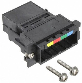 106105-1000, Fiber Optic Connectors HBMT MB ADPTR (SCREW W VERSION) w/ FLANGE