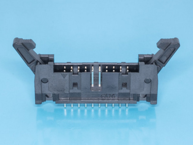 SCM-20, Разъем IDC 2х10 вилка на плату, шаг 2.54мм, с защелками SCM-20, Разъем IDC 2х10 вилка на плату, шаг 2.54мм, с защелками