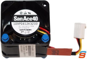 Вентилятор Sanyo Denki San Ace 40 109P0412K3233 40x28мм 12V 0.55A OEM