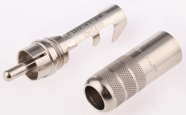 3502A, CONNECTOR, RCA/PHONO, PLUG