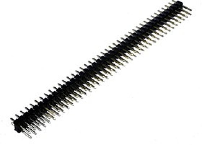 DS1021-2*40SF11-B, Вилка штыревая, шаг 2.54мм, 2x40, прямая DS1021-2*40SF11-B, Вилка штыревая, шаг 2.54мм, 2x40, прямая