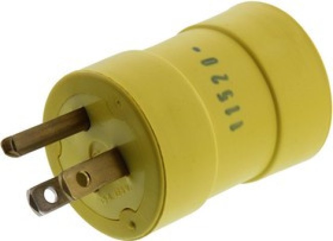 1301510017, ADAPTER, NEMA L5-15 RCPT/NEMA 5-15 PLUG