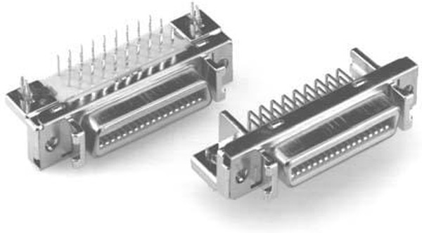N10226-52B2PC, MDR 102 26 Way Right Angle Through Hole D-sub Connector Socket, 1.27mm Pitch N10226-52B2PC, MDR 102 26 Way Right Angle Through Hole D-sub Connector Socket, 1.27mm Pitch