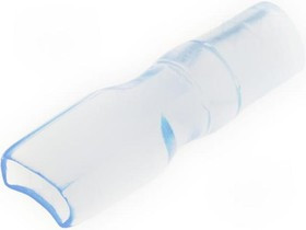 S6540, Корпус наконечника, ширина 6,5мм, lдиаметр 4мм, прямой, для наконечников 6,3мм, ПВХ