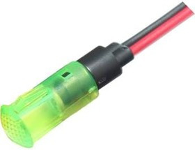 FL1P-8QW-2-G24V, LED Panel Mount Indicators LED GRN 8MM SNAP 24VAC/DC FL1P-8QW-2-G24V, LED Panel Mount Indicators LED GRN 8MM SNAP 24VAC/DC