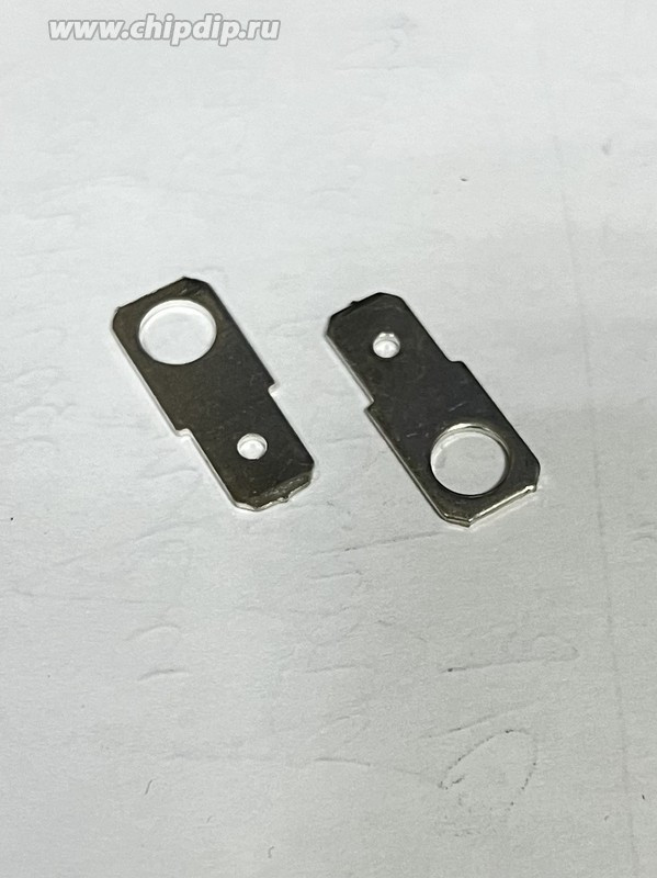 Клемма вилка, 6,3x0,8x"O"d5,2, латунь луженая