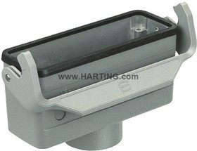 19300161751, Han B Heavy Duty Power Connector Hood, M25 Thread 19300161751, Han B Heavy Duty Power Connector Hood, M25 Thread