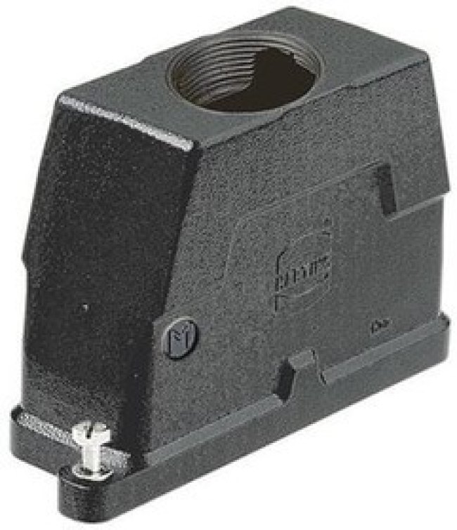 19400160414, Heavy Duty Power Connectors METAL HOOD HAN 16B SCRW LOCK 19400160414, Heavy Duty Power Connectors METAL HOOD HAN 16B SCRW LOCK