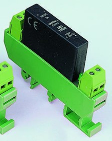 XKA70420, XK Series Solid State Interface Relay, 30 V Control, 5 A Load, DIN Rail Mount