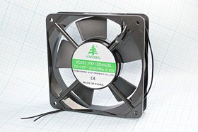 Вентилятор переменного тока 220 Вольт, шариковый подшипник, 2300об/мин; №ВН240A вент 120x120x25\220В\0,07А\ 2L\ШП\FSY1225HA2BL\