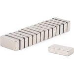 Неодимовый магнит прямоугольник 20х10х5 мм